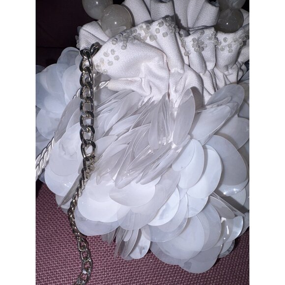 PatBO x REVOLVE x Nannacay Alyssa Bag in White New Womens Clutch Evening - Picture 7 of 12